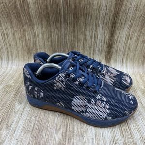 Nobull Trainer Floral Women's Size 7.5 Blue Gum Crossfit Cross Shoes Sneakers